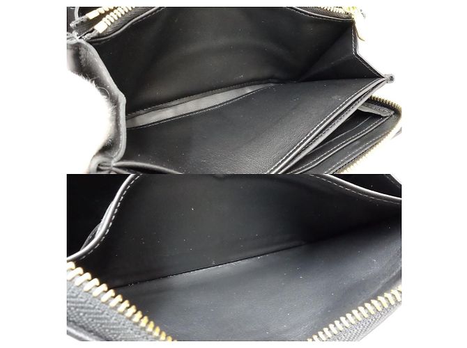 Louis Vuitton Leather Zippy Wallet M81510 Black - view 9