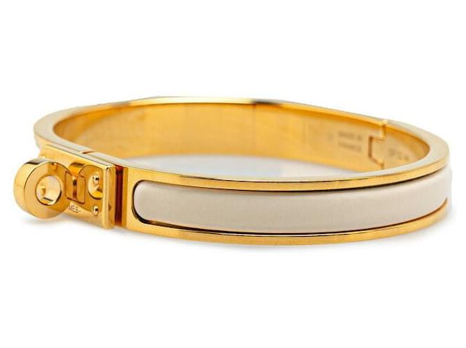 Hermès Hermes Mini Click Kelly Bangle Gold White - view 2