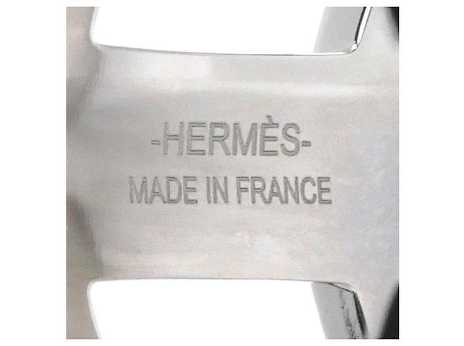 Hermès Hermes Metal H Pearl Scarf Ring - view 6