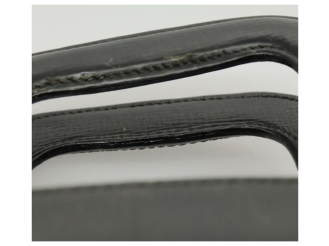 Autre Marque Borsa da lavoro Burberrys in pelle nera e oro Auth ti2374 Nero D'oro - vista 14