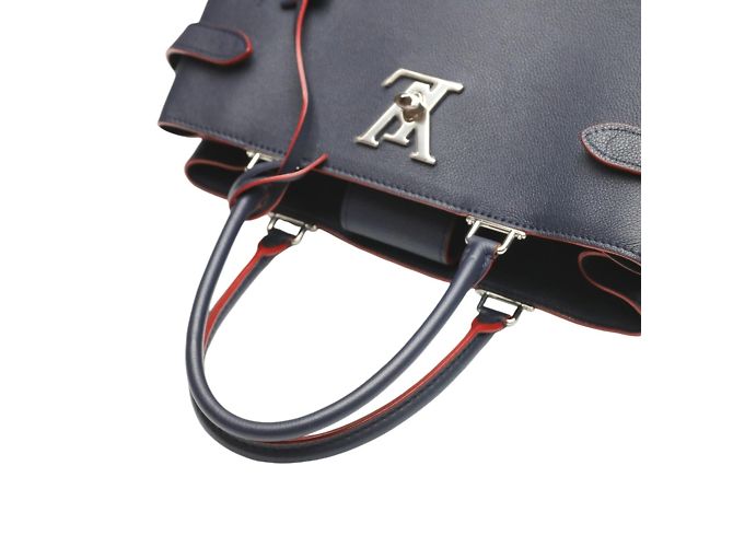 Borsa Louis Vuitton Rock Me Day Marine Rouge Rosso Blu navy - vista 10