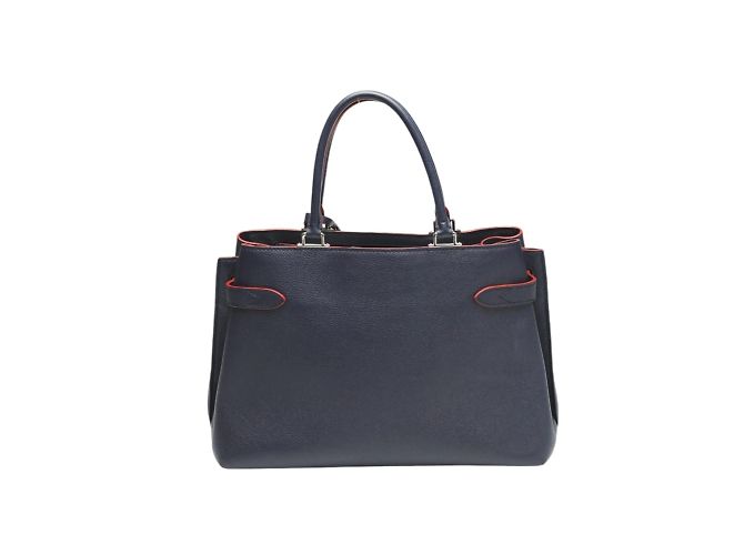 Borsa Louis Vuitton Rock Me Day Marine Rouge Rosso Blu navy - vista 2