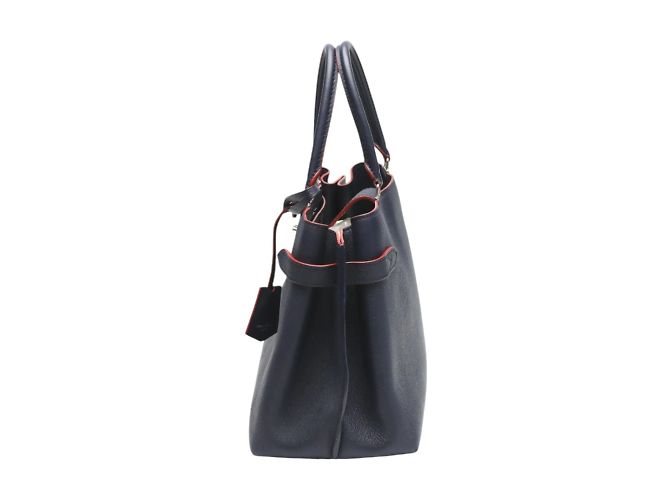 Borsa Louis Vuitton Rock Me Day Marine Rouge Rosso Blu navy - vista 4