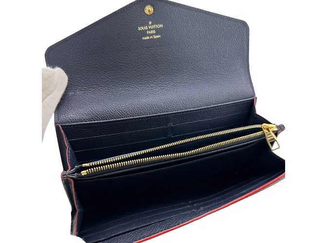 Cartera Larga Louis Vuitton en Marine Rouge Roja - vista 9