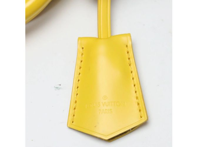Borsa Epi Alma Louis Vuitton in Citron D'oro - vista 11