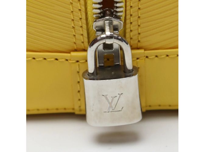 Borsa Epi Alma Louis Vuitton in Citron D'oro - vista 18