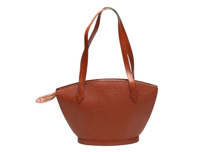 Borsa tote in pelle Epi Louis Vuitton Marrone - vista 2