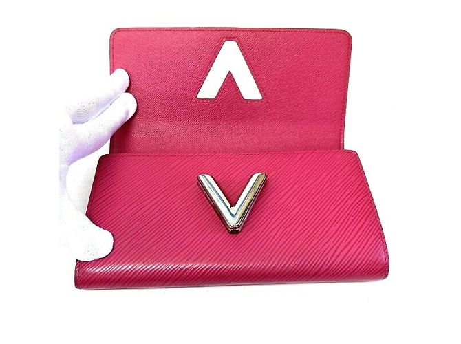 Cartera Bi-fold Twist M62362 Louis Vuitton Rosa - vista 2