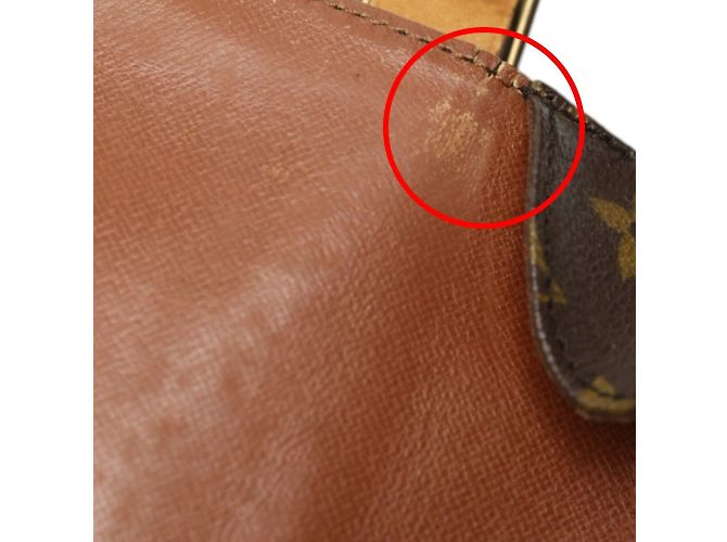 Louis Vuitton Monogram Shoulder Bag Brown - view 13
