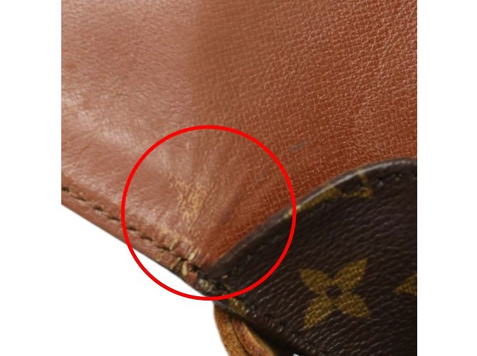 Louis Vuitton Monogram Shoulder Bag Brown - view 14