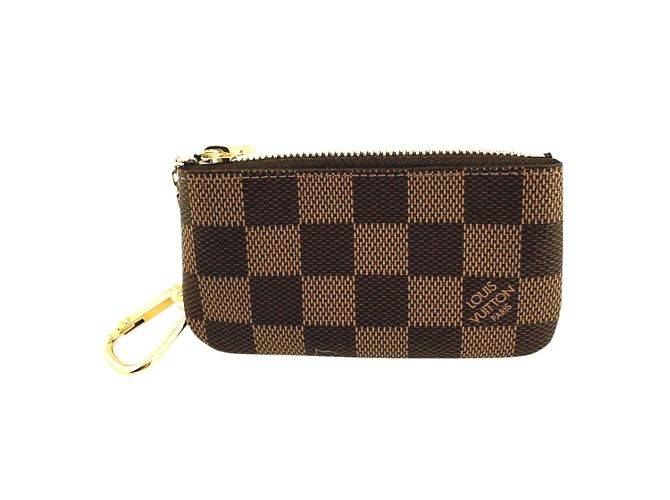 Monedero Damier Louis Vuitton Castaño Damier ebene - vista 2