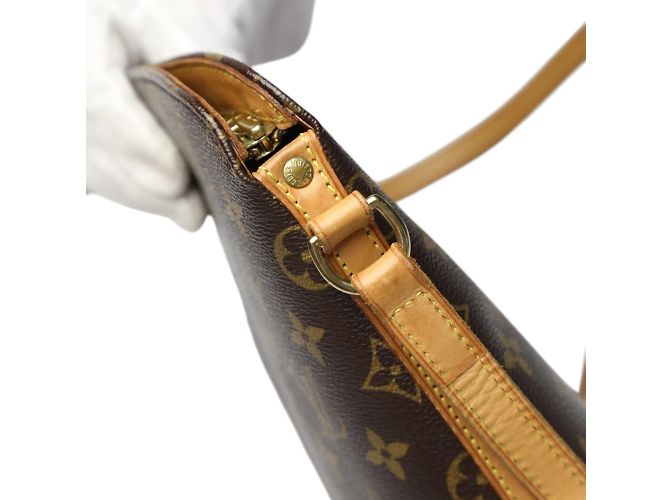 Drouot Schultertasche Monogramm Louis Vuitton Braun - Ansicht 11