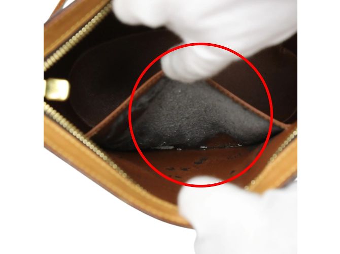 Drouot Schultertasche Monogramm Louis Vuitton Braun - Ansicht 13