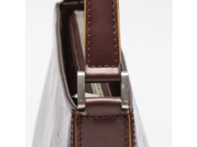 Borsa a mano Monogram Mat Louis Vuitton Rosso Porpora Monogramma - vista 17