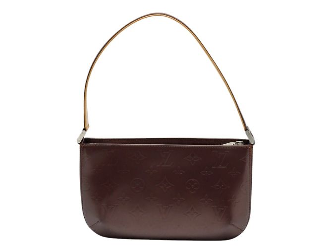 Borsa a mano Monogram Mat Louis Vuitton Rosso Porpora Monogramma - vista 2