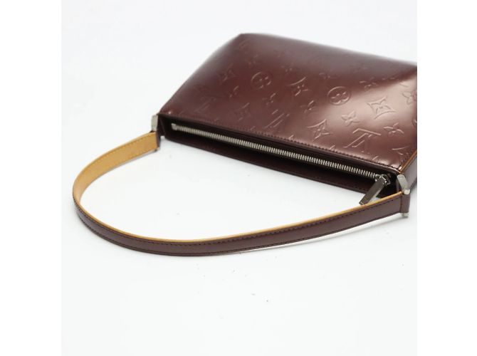 Borsa a mano Monogram Mat Louis Vuitton Rosso Porpora Monogramma - vista 6