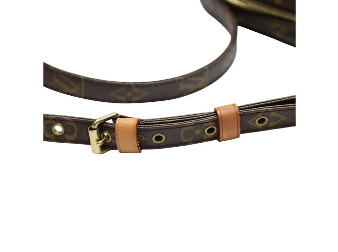 Borsa a Spalla Monogram Danube Louis Vuitton Marrone - vista 11