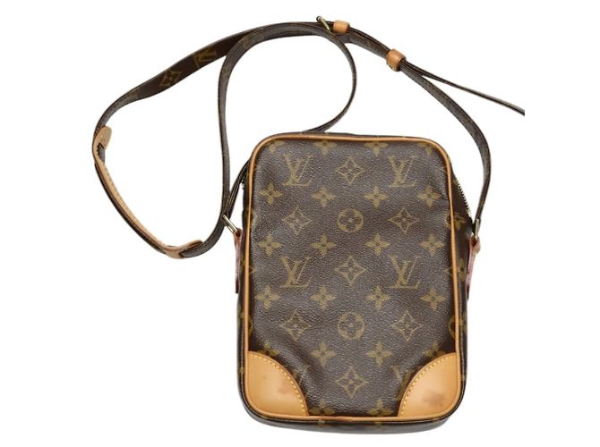 Borsa a Spalla Monogram Danube Louis Vuitton Marrone - vista 2