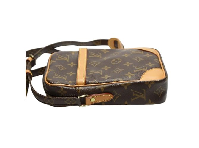 Borsa a Spalla Monogram Danube Louis Vuitton Marrone - vista 3