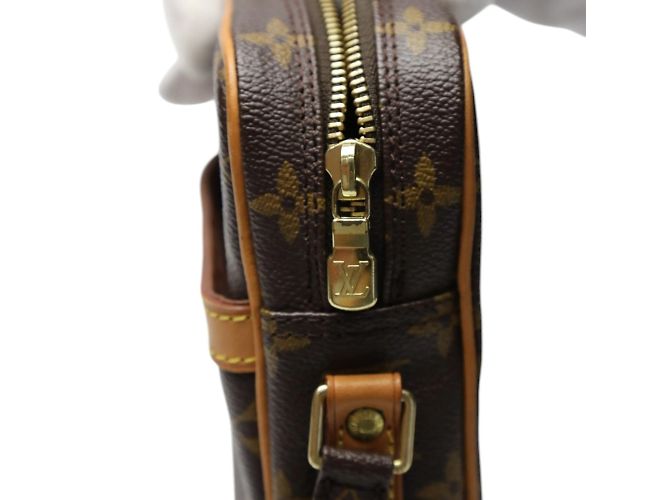 Borsa a Spalla Monogram Danube Louis Vuitton Marrone - vista 5