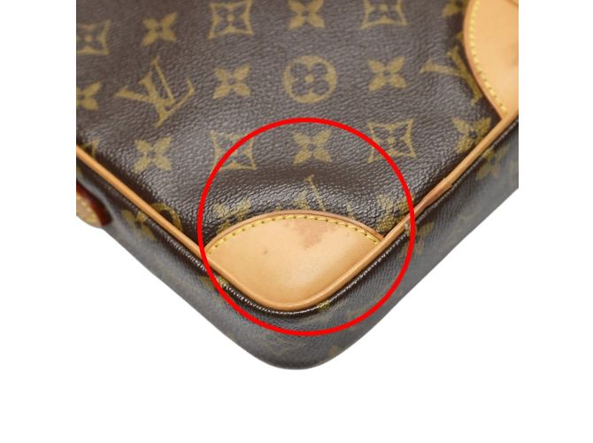 Borsa a Spalla Monogram Danube Louis Vuitton Marrone - vista 8