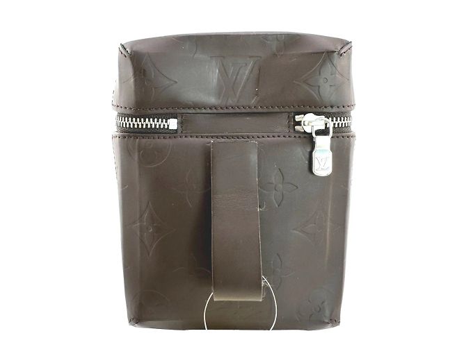 Pochette in pelle Monogram Glace Ray di Louis Vuitton Marrone - vista 3