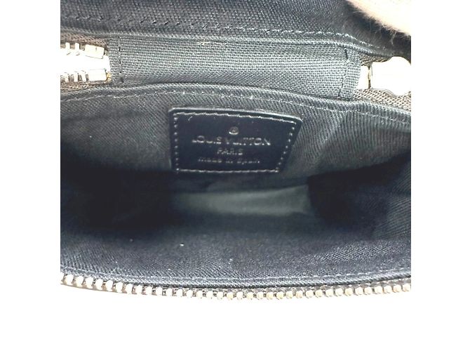 Pochette in pelle Monogram Glace Ray di Louis Vuitton Marrone - vista 9