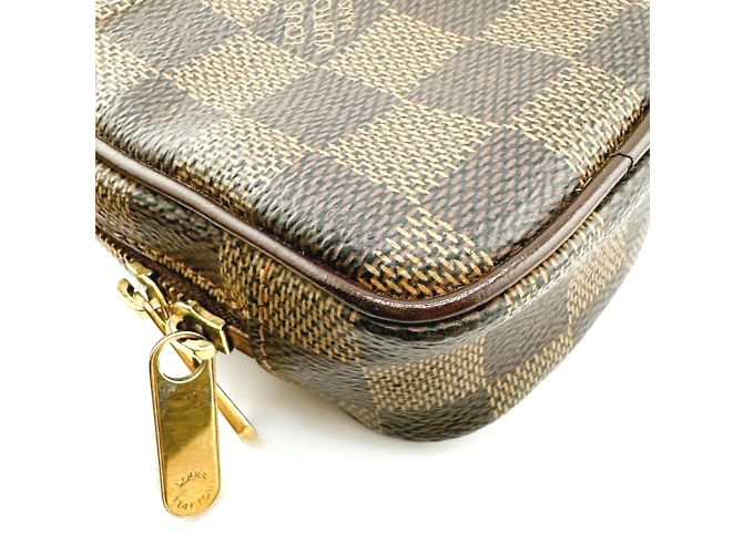 Louis Vuitton Damier Canvas Pouch Brown - view 10