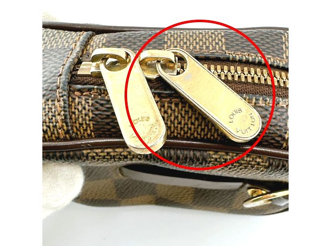 Louis Vuitton Damier Canvas Pouch Brown - view 14
