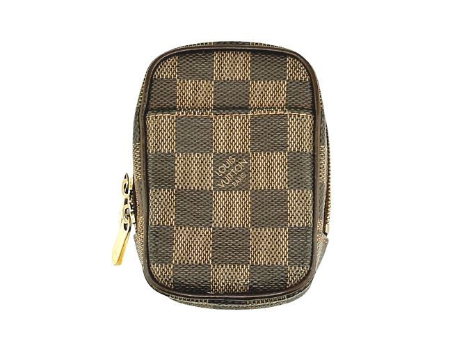 Louis Vuitton Damier Canvas Pouch Brown - view 2