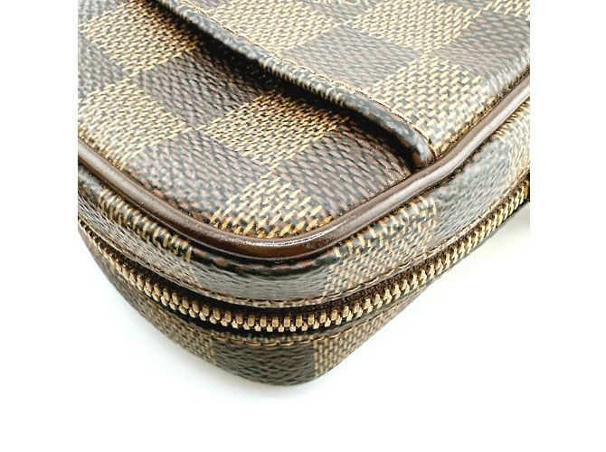 Louis Vuitton Damier Canvas Pouch Brown - view 9