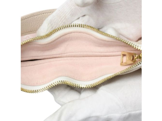 Pochette Accessoires Empreinte Bagatelle NM M46113 di Louis Vuitton Beige - vista 15