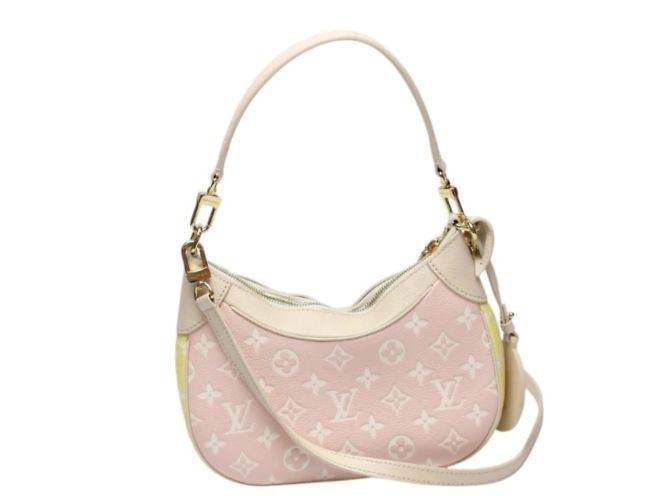 Pochette Accessoires Empreinte Bagatelle NM M46113 di Louis Vuitton Beige - vista 3