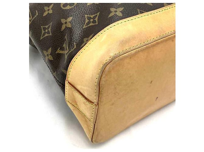 Louis Vuitton Monogram Lockit Horizontale Tote Tasche Braun - Ansicht 4