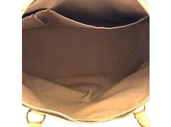 Louis Vuitton Monogram Lockit Horizontale Tote Tasche Braun - Ansicht 6