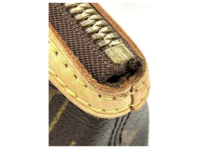 Louis Vuitton Monogram Lockit Horizontale Tote Tasche Braun - Ansicht 8