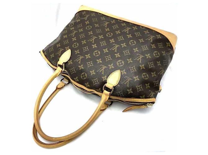 Louis Vuitton Monogram Lockit Horizontale Tote Tasche Braun - Ansicht 9