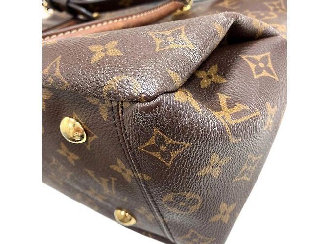 Borsa a Spalla Louis Vuitton Monogram Pallas M41064 Nero - vista 4
