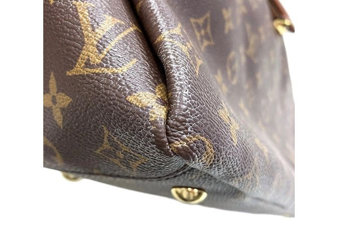 Borsa a Spalla Louis Vuitton Monogram Pallas M41064 Nero - vista 9