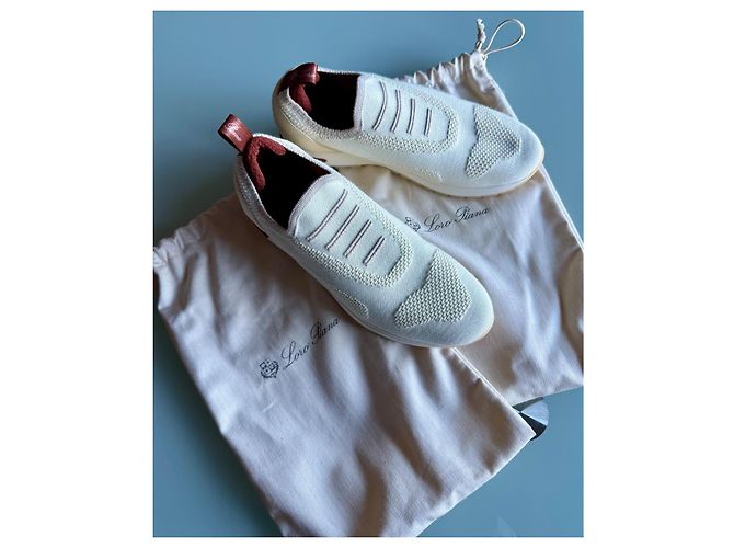 Loro Piana 360 Lp Flexy Walk Sneaker Wolle Eggshell Aus weiß - Ansicht 2