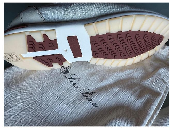 Loro Piana 360 Lp Flexy Walk Sneaker Wolle Eggshell Aus weiß - Ansicht 4