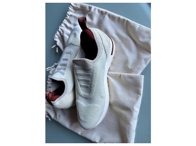 Loro Piana 360 Lp Flexy Walk Sneaker Wolle Eggshell Aus weiß - Ansicht 7