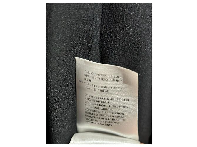 GUCCI Tops T.Internacional M Seda Negro - vista 12