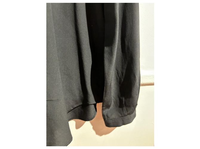 GUCCI Tops T.Internacional M Seda Negro - vista 4