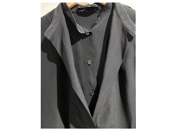 GUCCI Tops T.Internacional M Seda Negro - vista 5