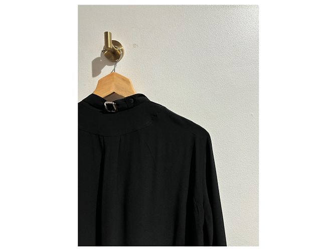 GUCCI Tops T.Internacional M Seda Negro - vista 8