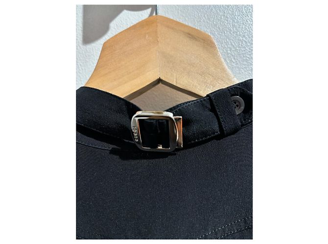 GUCCI Tops T.Internacional M Seda Negro - vista 9