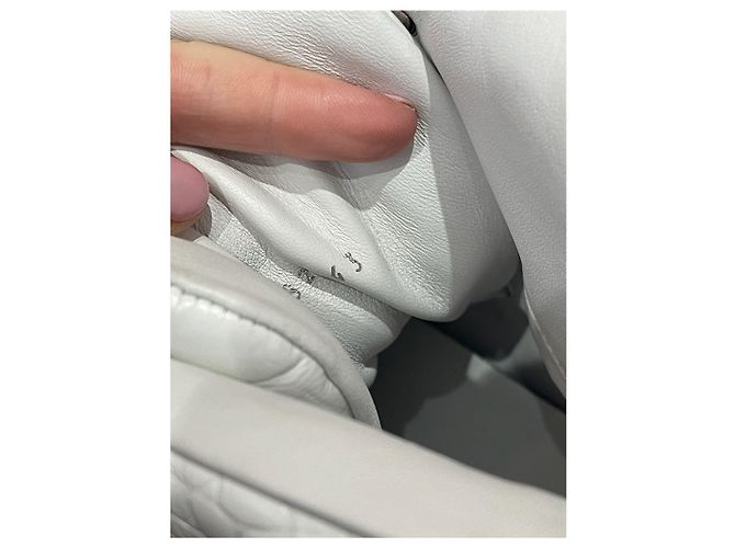 Sneakers CHANEL T.EU 41 Pelle Bianco - vista 8