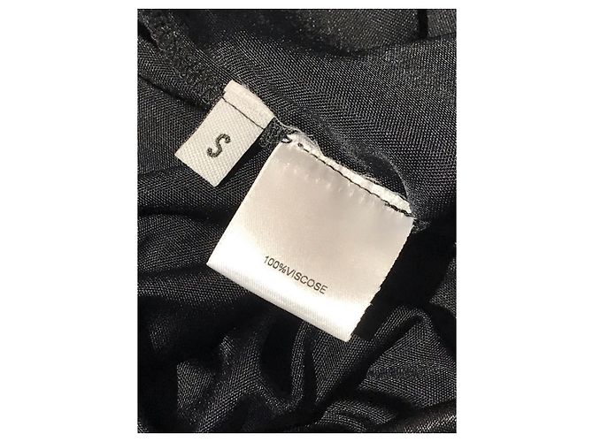 ALEXANDRE VAUTHIER Tops T.International S Viscosa Negro - vista 5