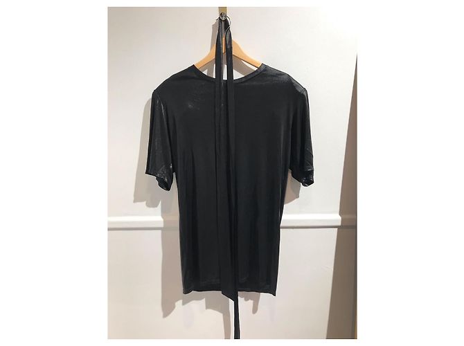 ALEXANDRE VAUTHIER Tops T.International S Viscosa Negro - vista 6